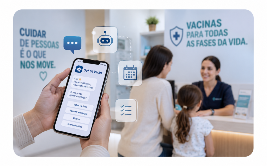 Inteligência Artificial em clínicas de vacinação