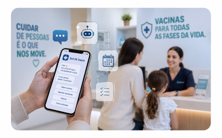 Inteligência Artificial em clínicas de vacinação